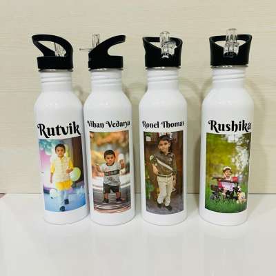 Customised steel sipper bottle