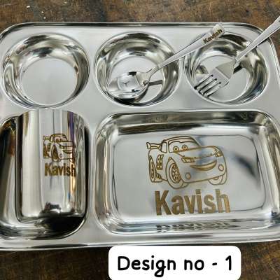 permanent print thali sets