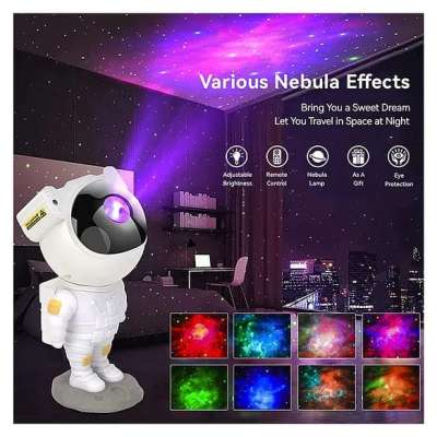 Astronaut  projector with remote