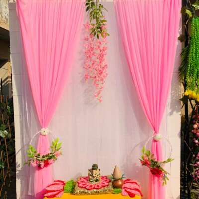 Utsav Flower Panel curtain