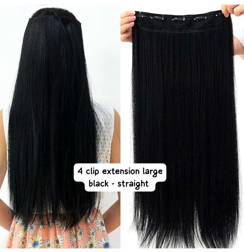 straight and curly hair extensions