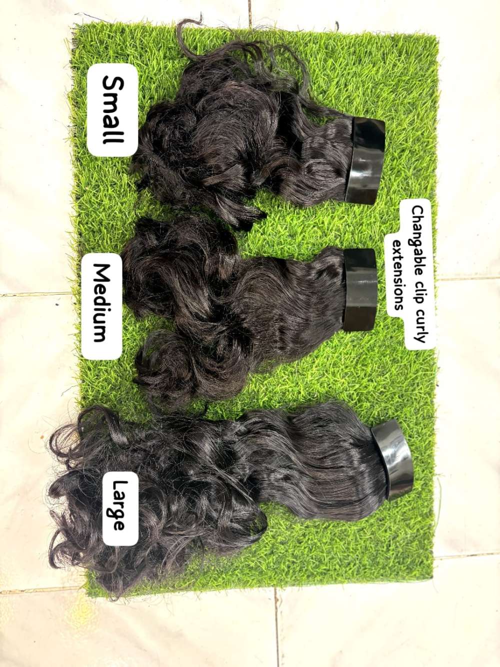 Clip Hair Extension With Removable Clip(Straight, Curly, Wavy)