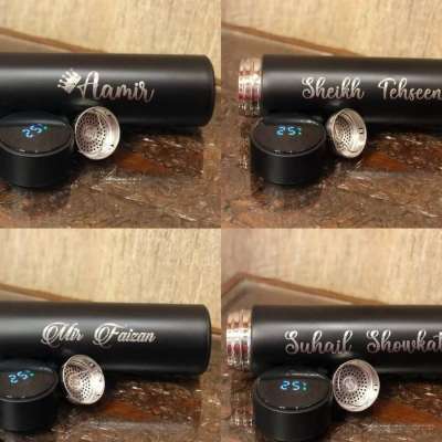 Black colour temperature bottle 