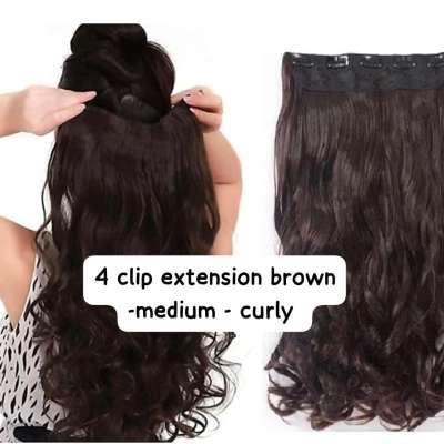 straight and curly hair extensions