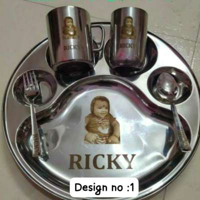 Customised thali set with Mug