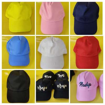 Customised kids caps