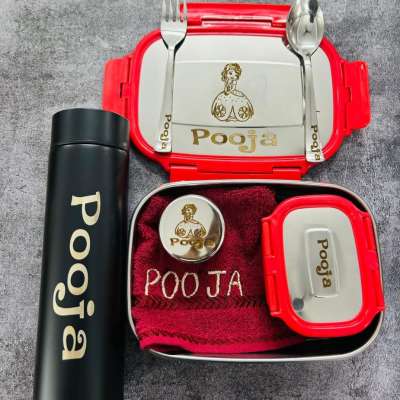 Veigo Brand lunch box with temperature bottle