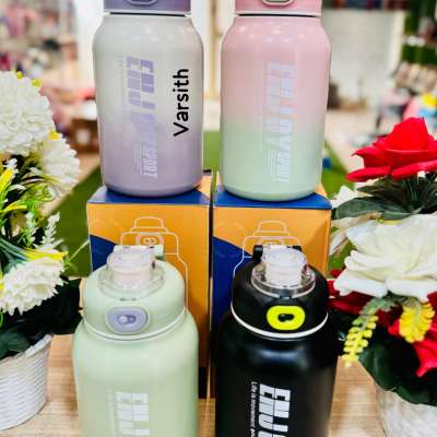 Double Valve 800ml steel bottle
