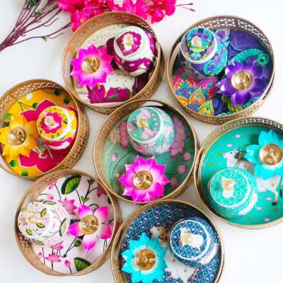PICHWAI COMBO SET OF 3PCS