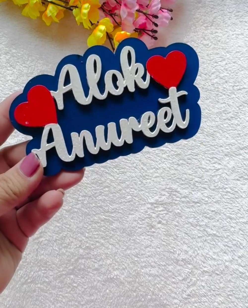 Couple fridge magnets