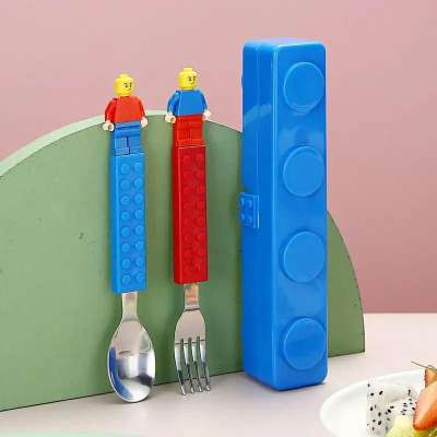 Steel cutlery set