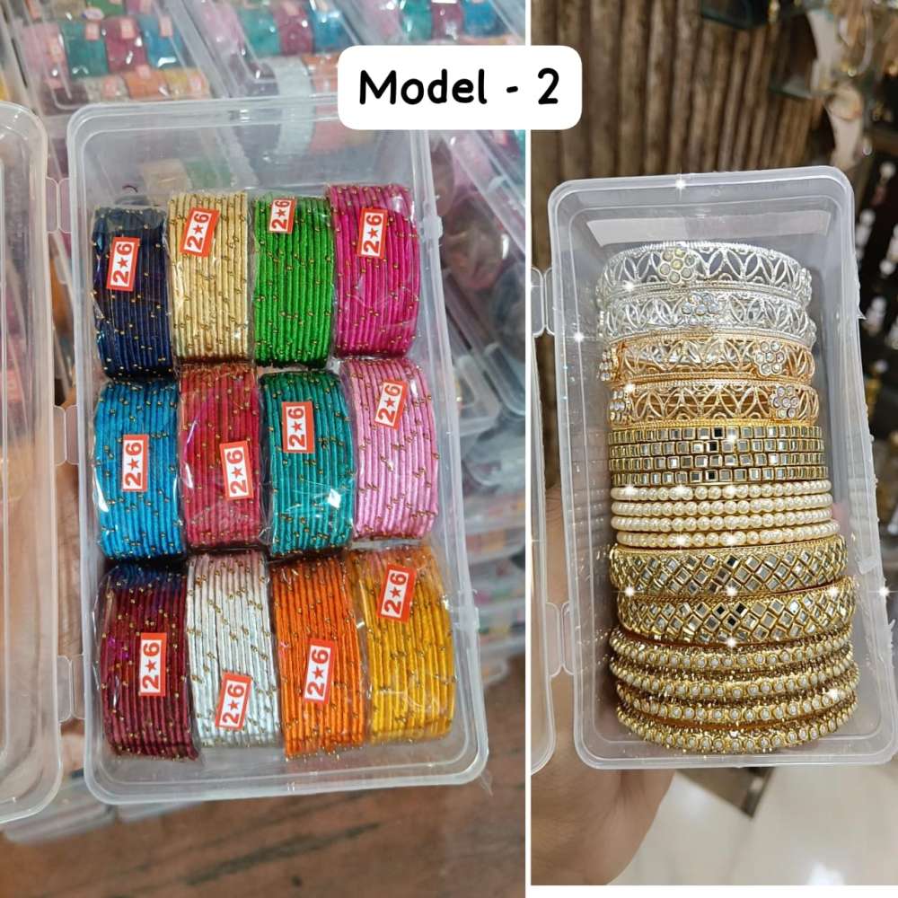 24 dozen premium quality metal bangles combo
