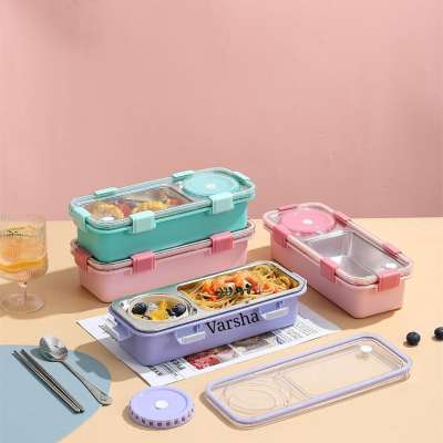 Customised 2 grid tiffin box