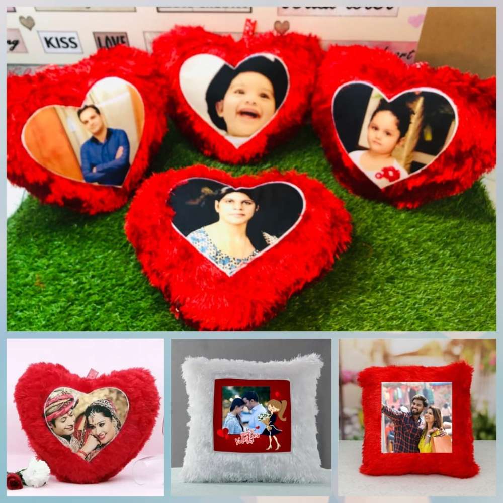 Customised photo pillow