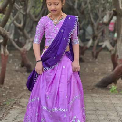 Kids /Adult lehenga (Mom n daughter)