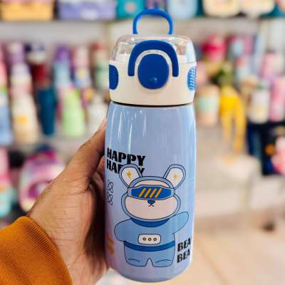 Insulated Steel Bottle with straw