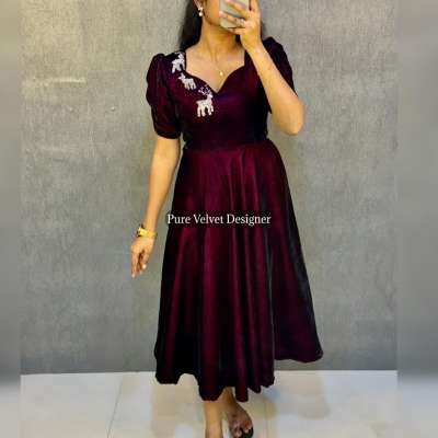 Party wear Velvet Gown