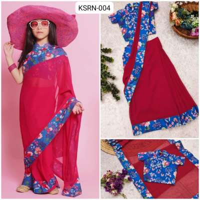 Ready to wear Saree for kids