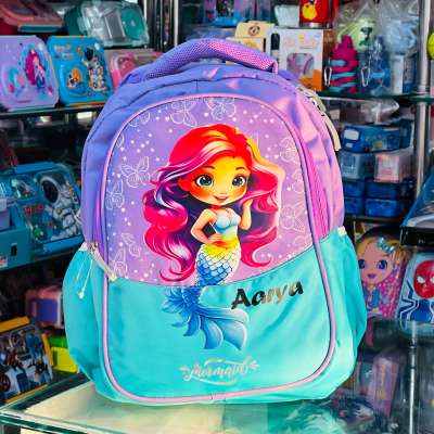 Premium quality 14 inch 3 zipper backpacks