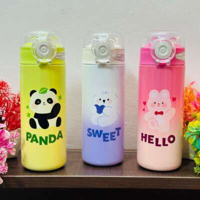 500ml insulated steel sipper bottle