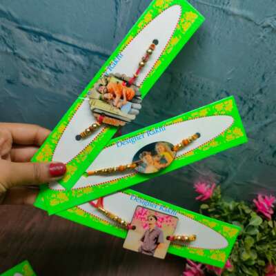 Photo Rakhi With Magnet/Keychain