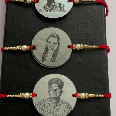 Photo sketch rakhi