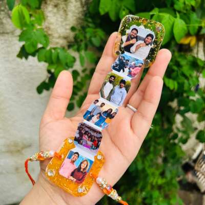 Ladder Resin Magnet/ keychain Rakhi