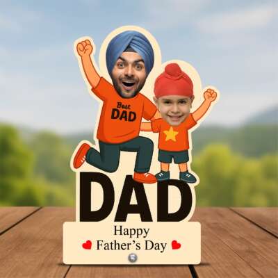 Father's day caricature