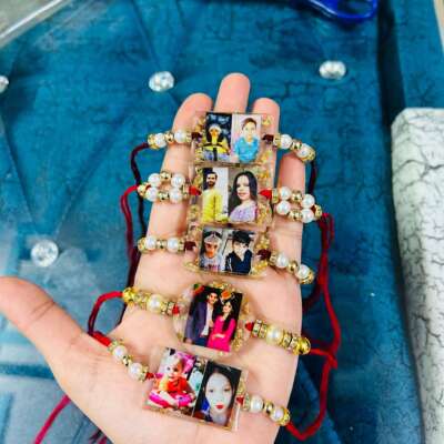 Resin rakhi (Magnet or keychain)