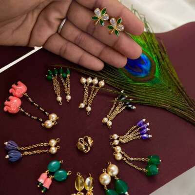 Real beads Changable combo pack of 10