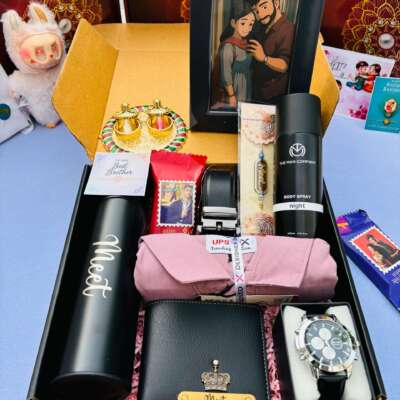 Customised Rakhi Gift Hamper with shirt