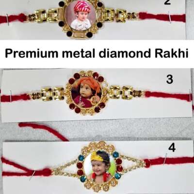 Premium quality metal Rakhi’s