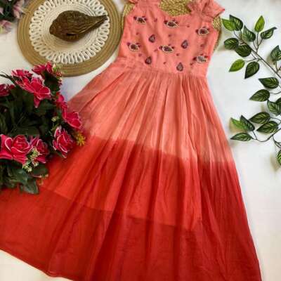 Pure Mul Cotton frocks for kids
