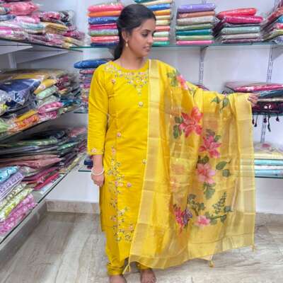 maggam work 3 piece set