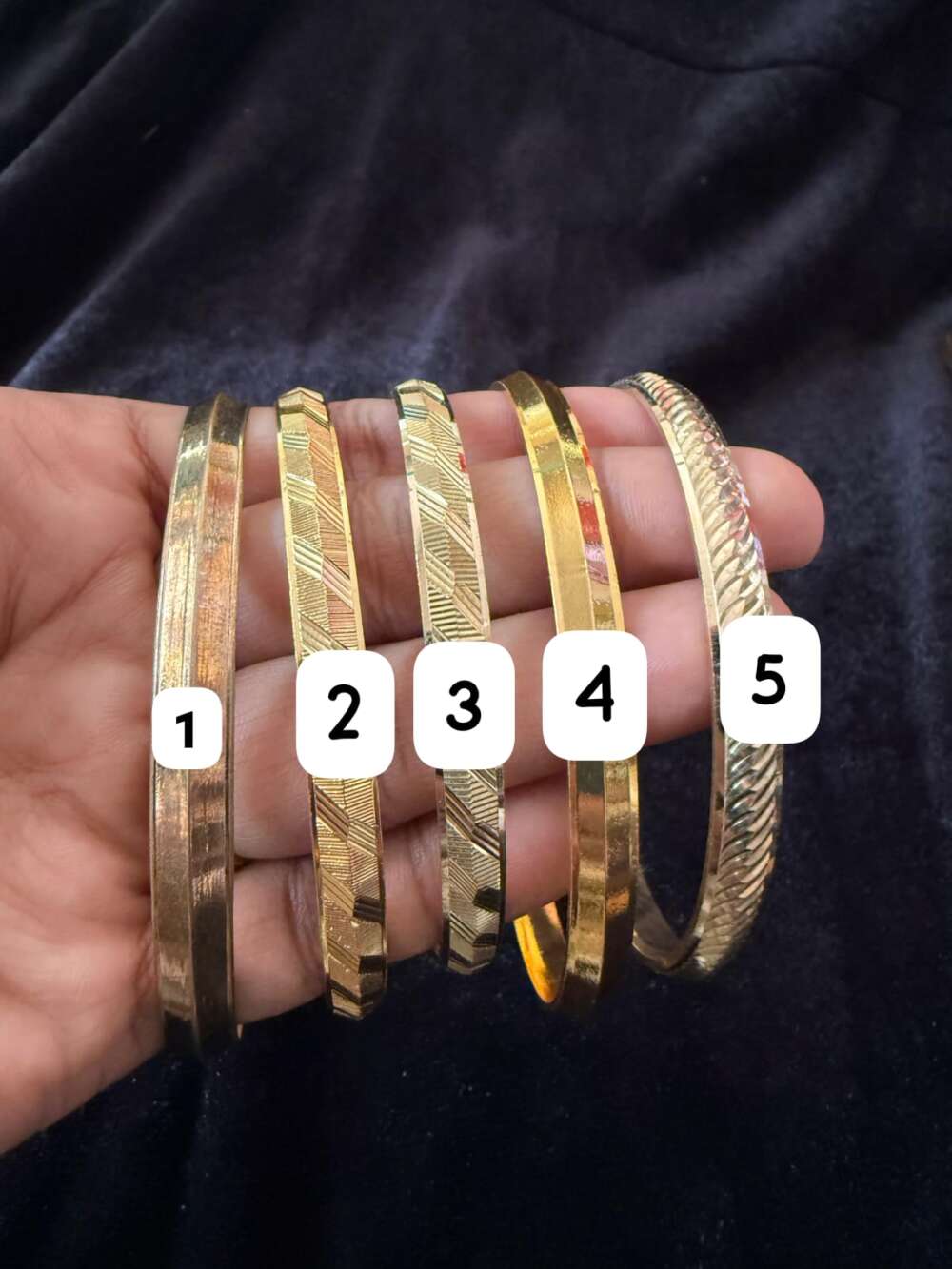 Pure panchalahom men's Kada