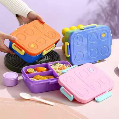 3 grid lunch box