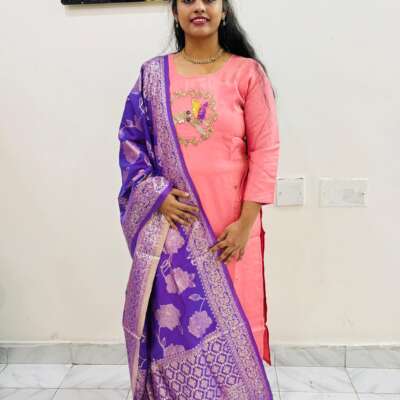 Pink handwork 3 piece set