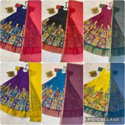 Kalamkari long gown