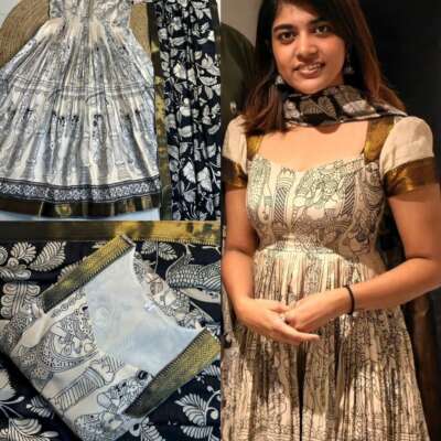 Bigboss Rithu chowdary Kalamkari dress