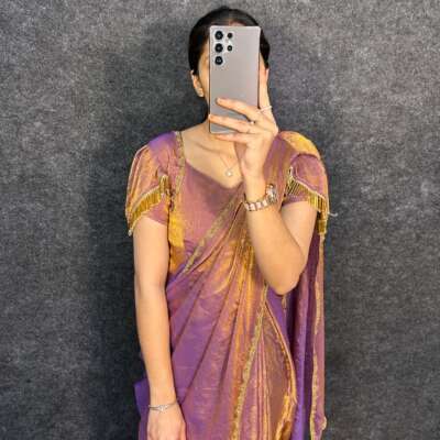 Gown saree