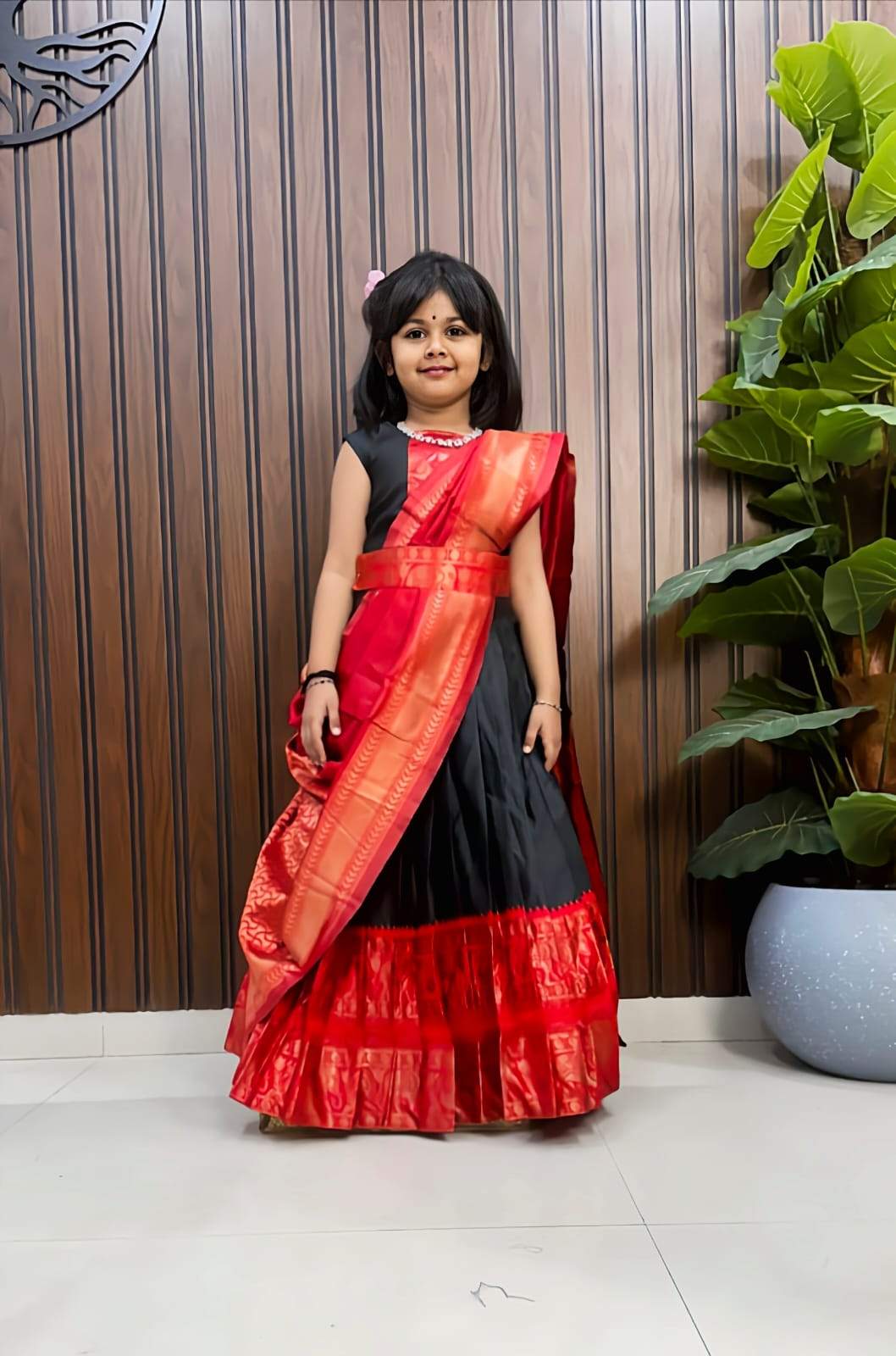 3 in 1 style lehenga for kids