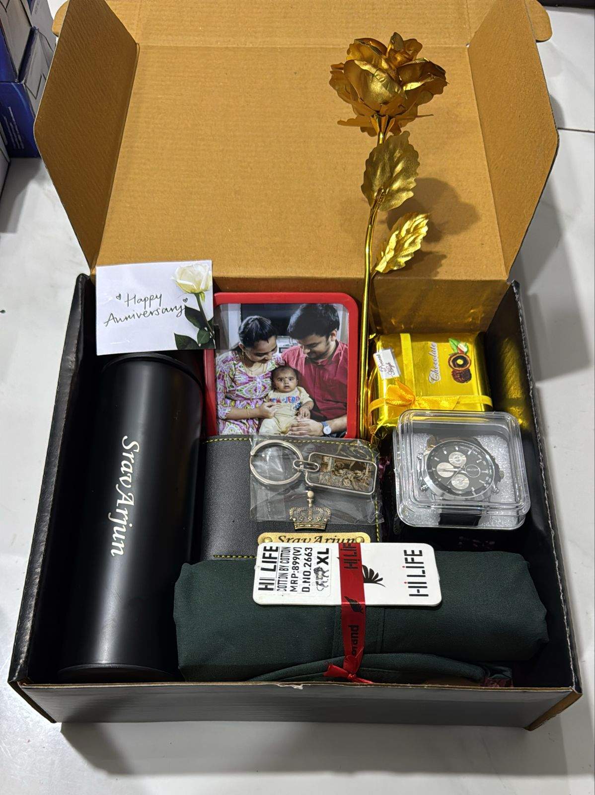 Customised hamper for men(Any Occasion possible)