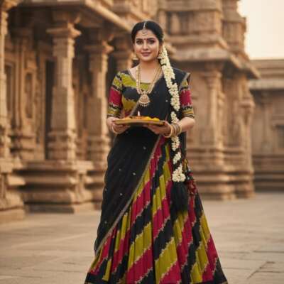 Soft mashmellow lehenga  fully stiched