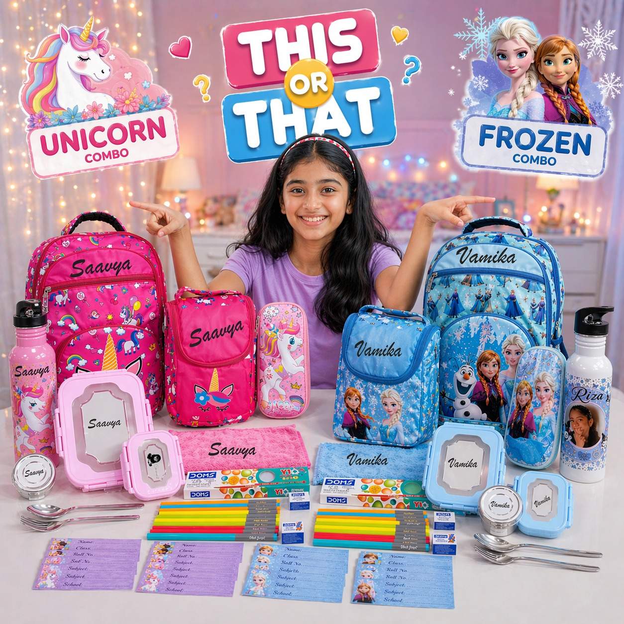 All in one school hamper (suitable 1st to 5th class)