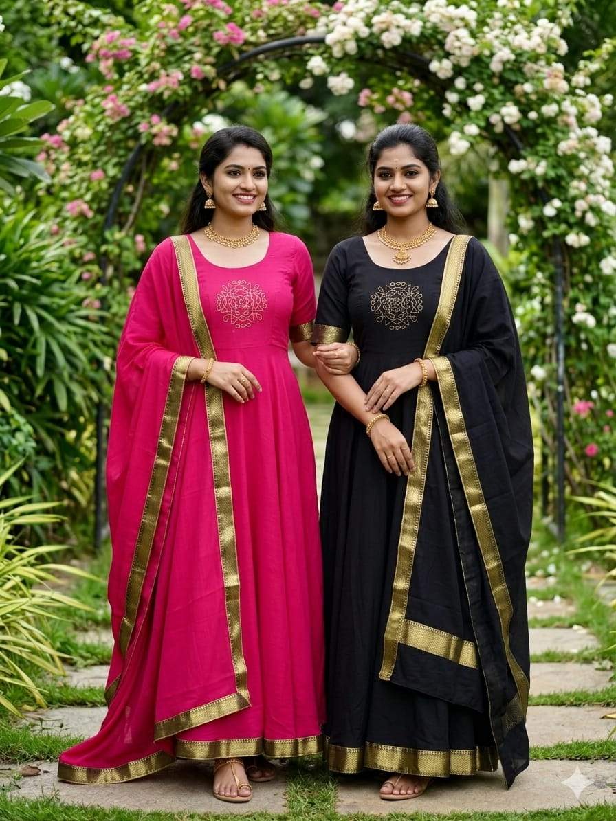 Mul Mul Cotton Anarkali