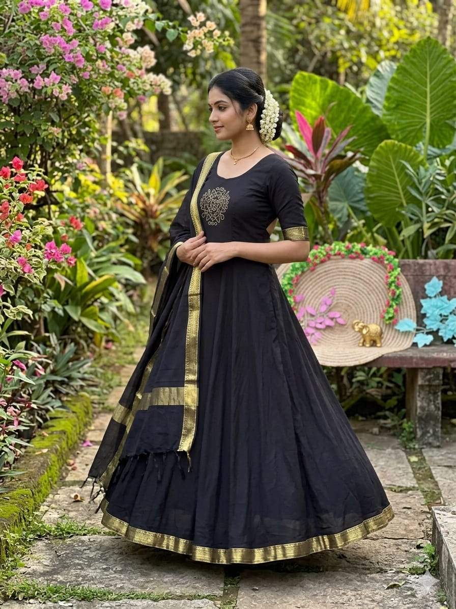 Mul Mul Cotton Anarkali
