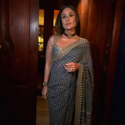 Kareena Katrina Inspired Designer Saree