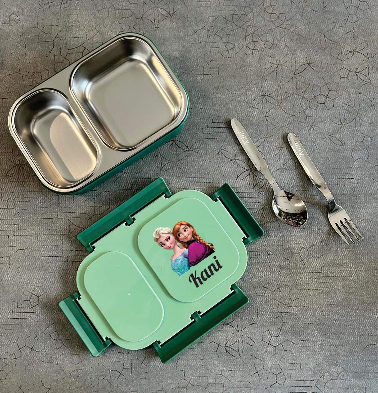 2 grid lunch boxes/lunch box
