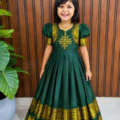 Kolam:Design Frock