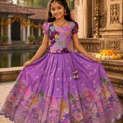 Bujji :Position work lehengas